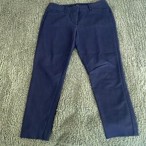 Ann Taylor Loft navy blue work pants. Size 8.